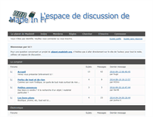 Tablet Screenshot of forum.madeinfr.org